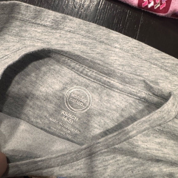 Cat & Jack Pink Kids' Tee - Picture 5 of 5